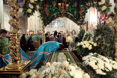 Мощи саровского в дивеево
