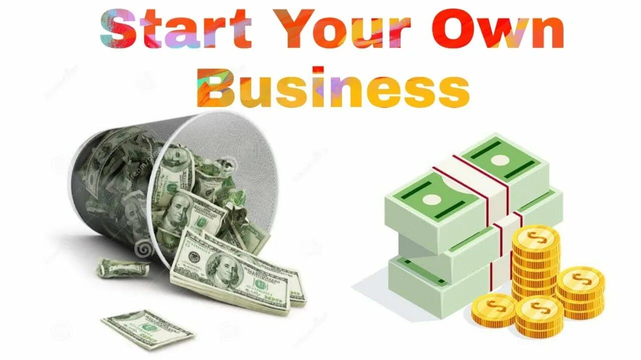 Start your own Business. Pros of owning your own Business. Start. Own. Mine own business
