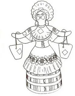 Раскраска народная