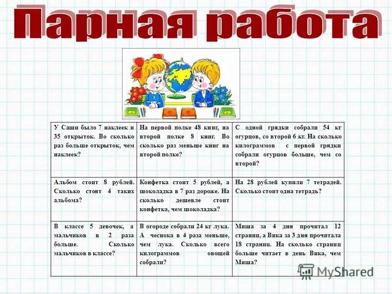 Решения математика 8 класс