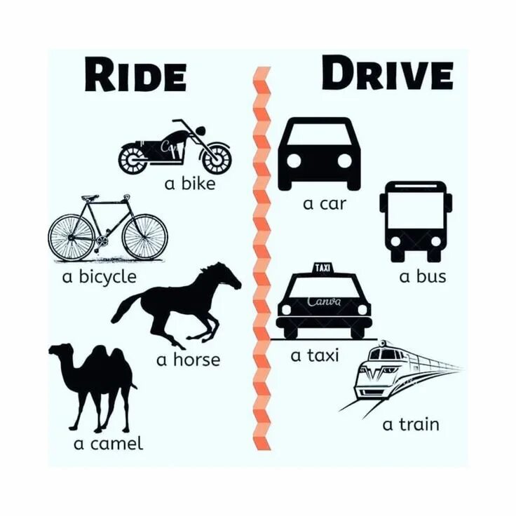 Drive to go. Ride drive. drive ride fly sail. drive vs ride. ride с каким транспортом.