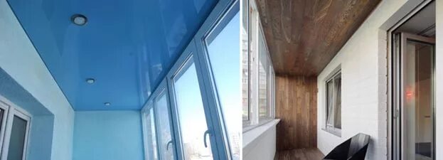 Отделка потолка на лоджии. Потолок на балконе. Обои на потолок балкона. Потолок на лоджии из панелей. Декоративная штукатурка на балконе.
