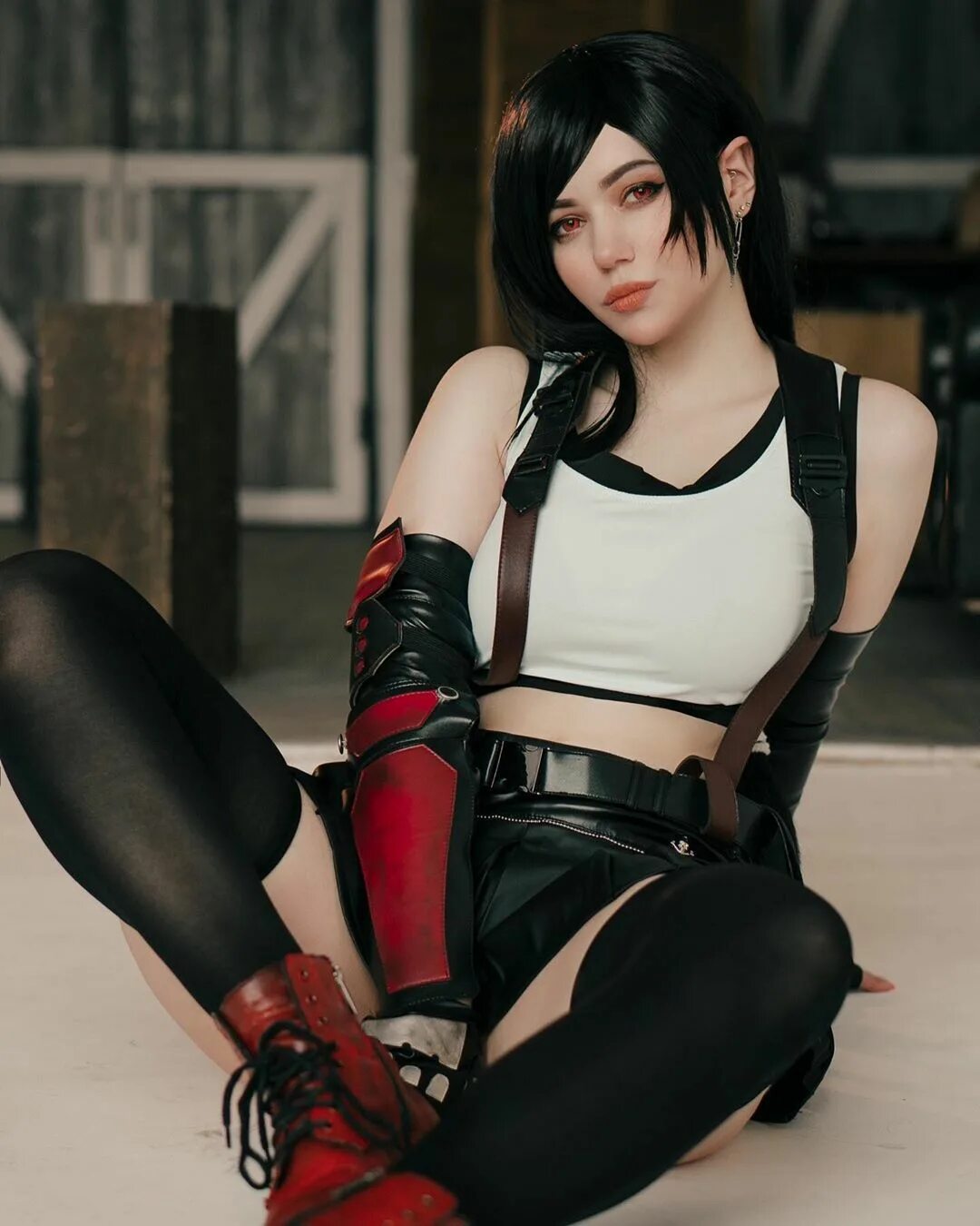 Tifa cosplay. Alina Becker. Косплеерша Alina Becker. Alina Becker косплей.