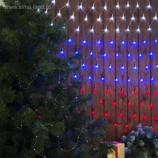 Валберис новогодняя гирлянда штора