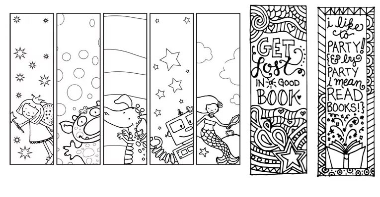 DIY Snowman Bookmarks-set of 4-holiday Crafts-winter - Etsy Coloring bookmarks, 