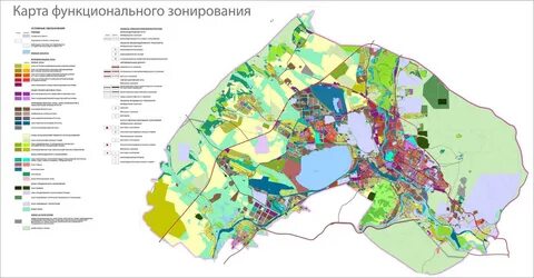 Генеральный план функциональное зонирование