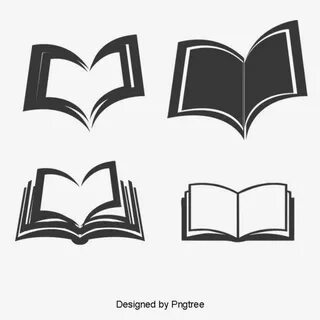 Раскрытая книга вектор