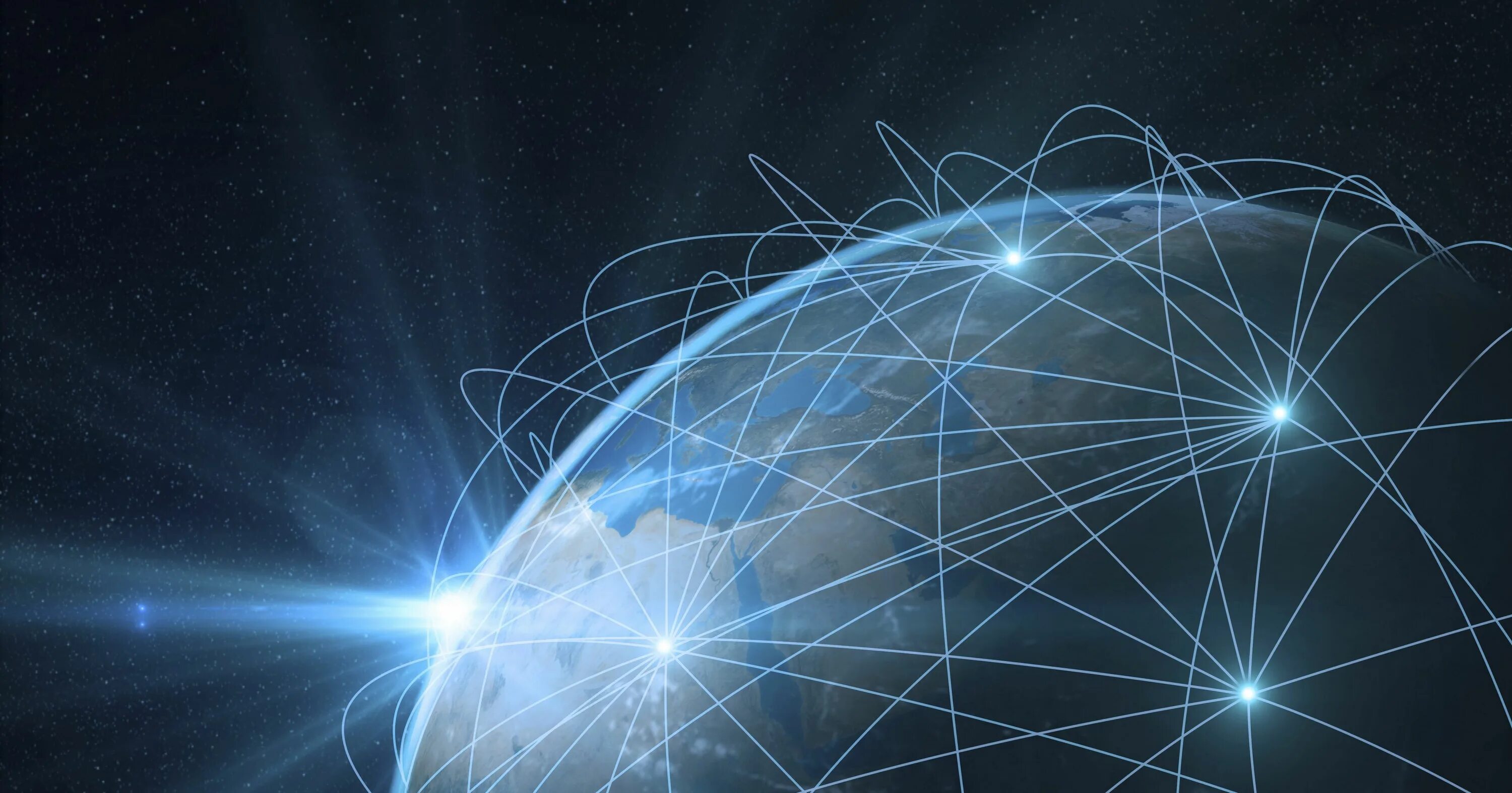 Light networking. Light networking