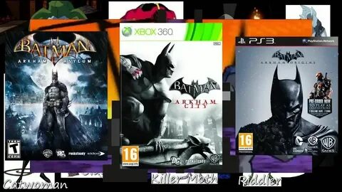 Игры бэтмен по порядку