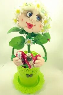 Кукла цветочек