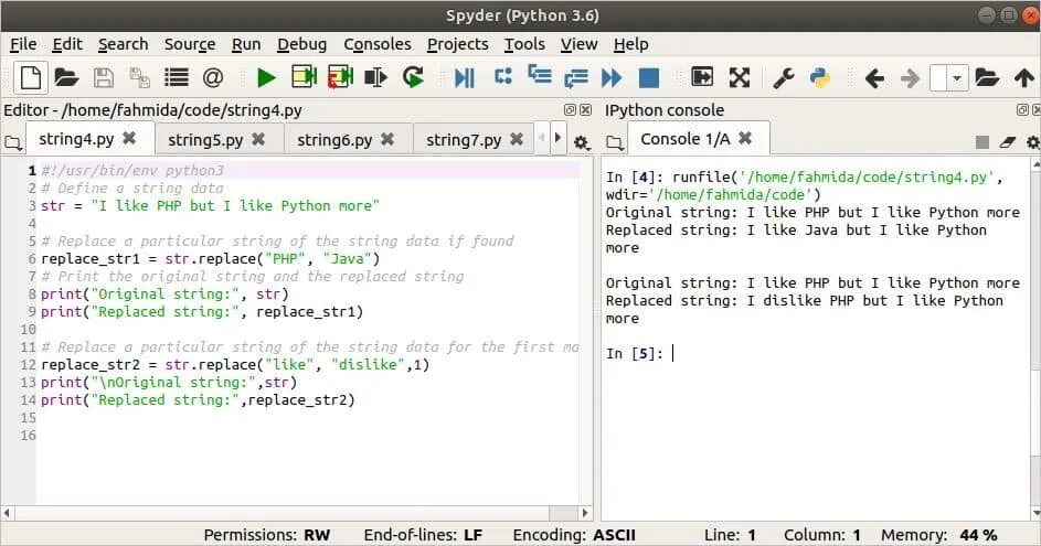 Python 3 строка