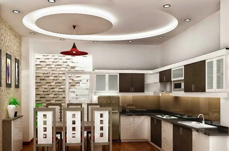 Гипсокартонные потолки на кухне. Потолки из гипсокартона для кухни. Красивые потолки из гипсокартона на кухне. Кухня в потолок. Потолок кухня видео