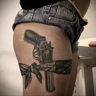 Татуировка револьвер (77 фото) .