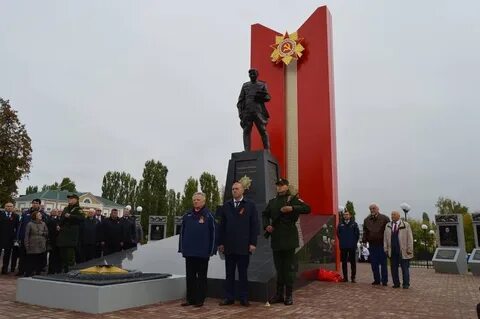 Открытие памятника в инжавино