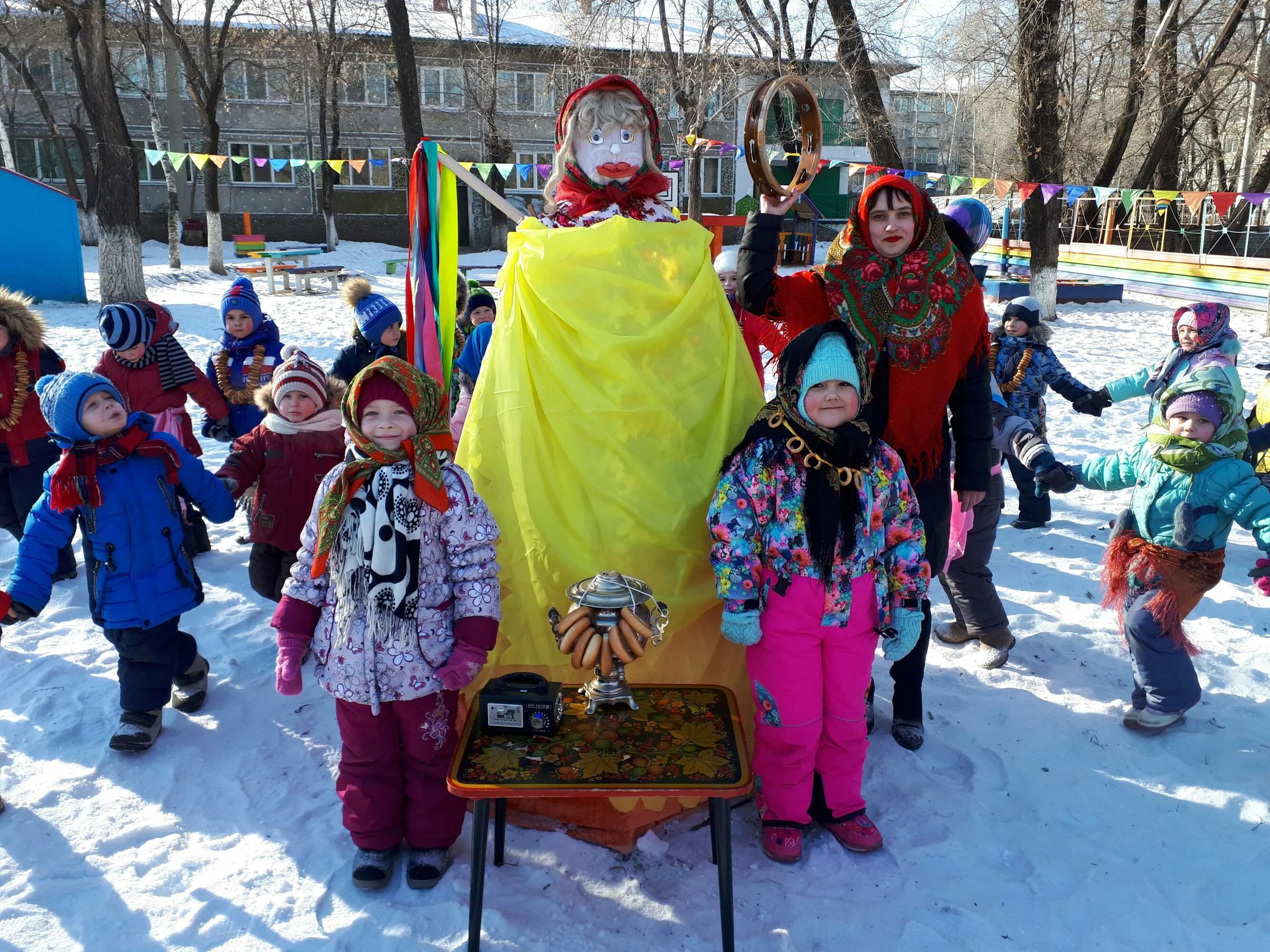 Развлечения масленица в детском