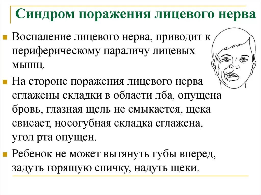 Лицевой нерв тесты. Симптомы поражения лицевого нерва неврология. Поражение тройничного нерва неврология. Порангие лицевого нерва. Синдром поражения лицевого нерва.