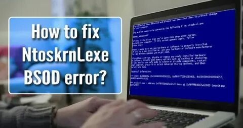 Ntkrnlmp exe синий экран