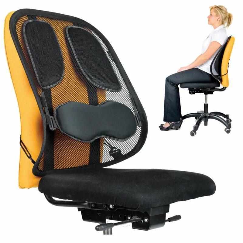 Кресло офисное для поясницы. Ортопедическое кресло Logitech. Стул с ортопедической спинкой. Ортопедическая накладка на кресло. Ортопедическая подкладка на кресло.