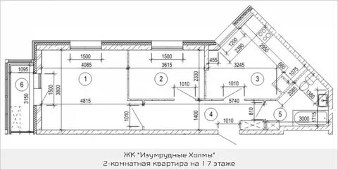 2 комнатная космонавтов