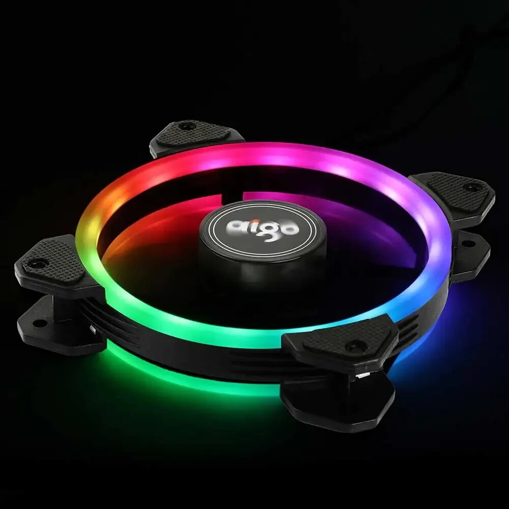 Вентилятор с rgb подсветкой. AIGO dr12. RGB вентилятор 12r4. AIGO кулер. Кулер для корпуса AIGO 200 мм.