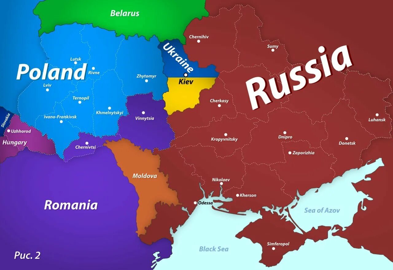 Какие страны после украины. Карта Украины. Современная карта Украины. Новая карта Украины. Карта России и Украины.