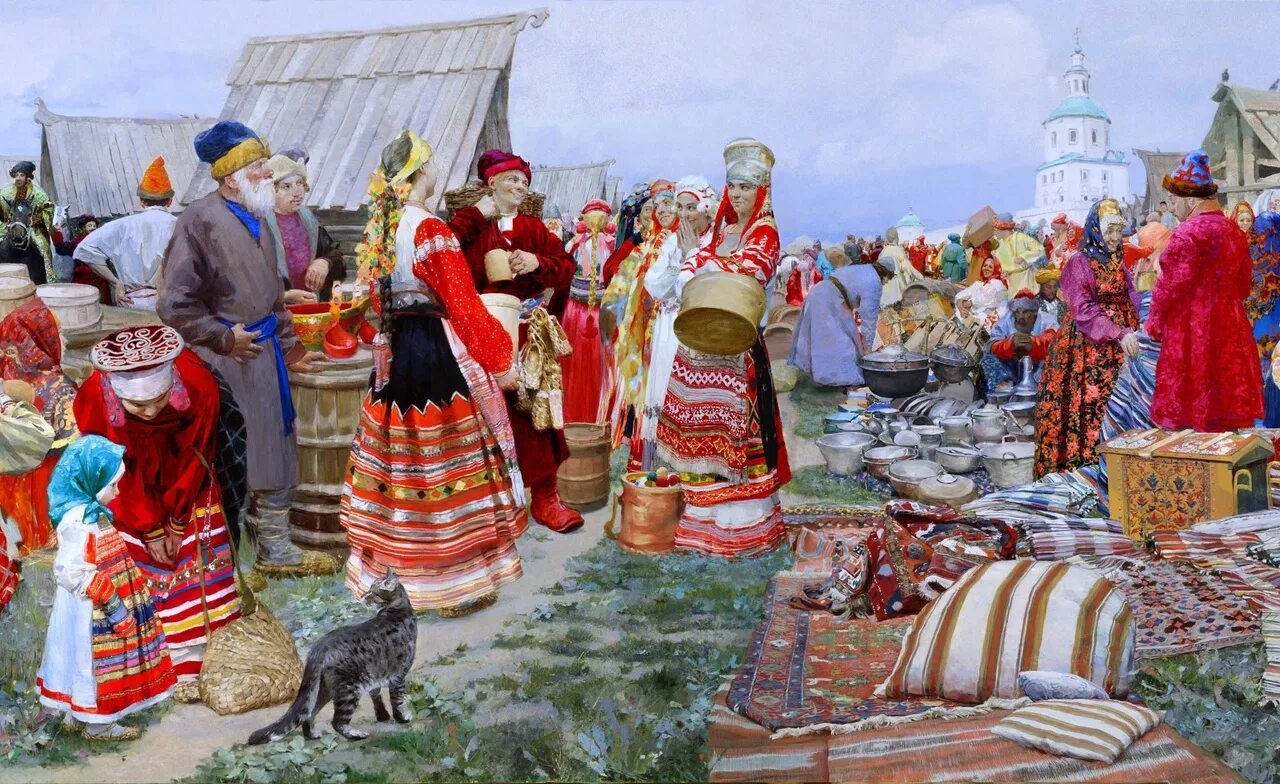 На базар ходили. Свенская ярмарка в 17 веке. Свенская ярмарка 17 века. Свенская ярмарка в 18 веке.