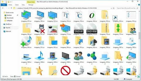 Файл иконок windows