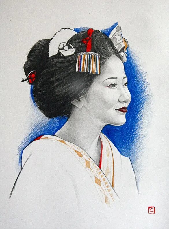 Магэ прическа женская Geiko of Kyoto vs. Geisha of Tokyo basic differences in the look! Geisha, Shim