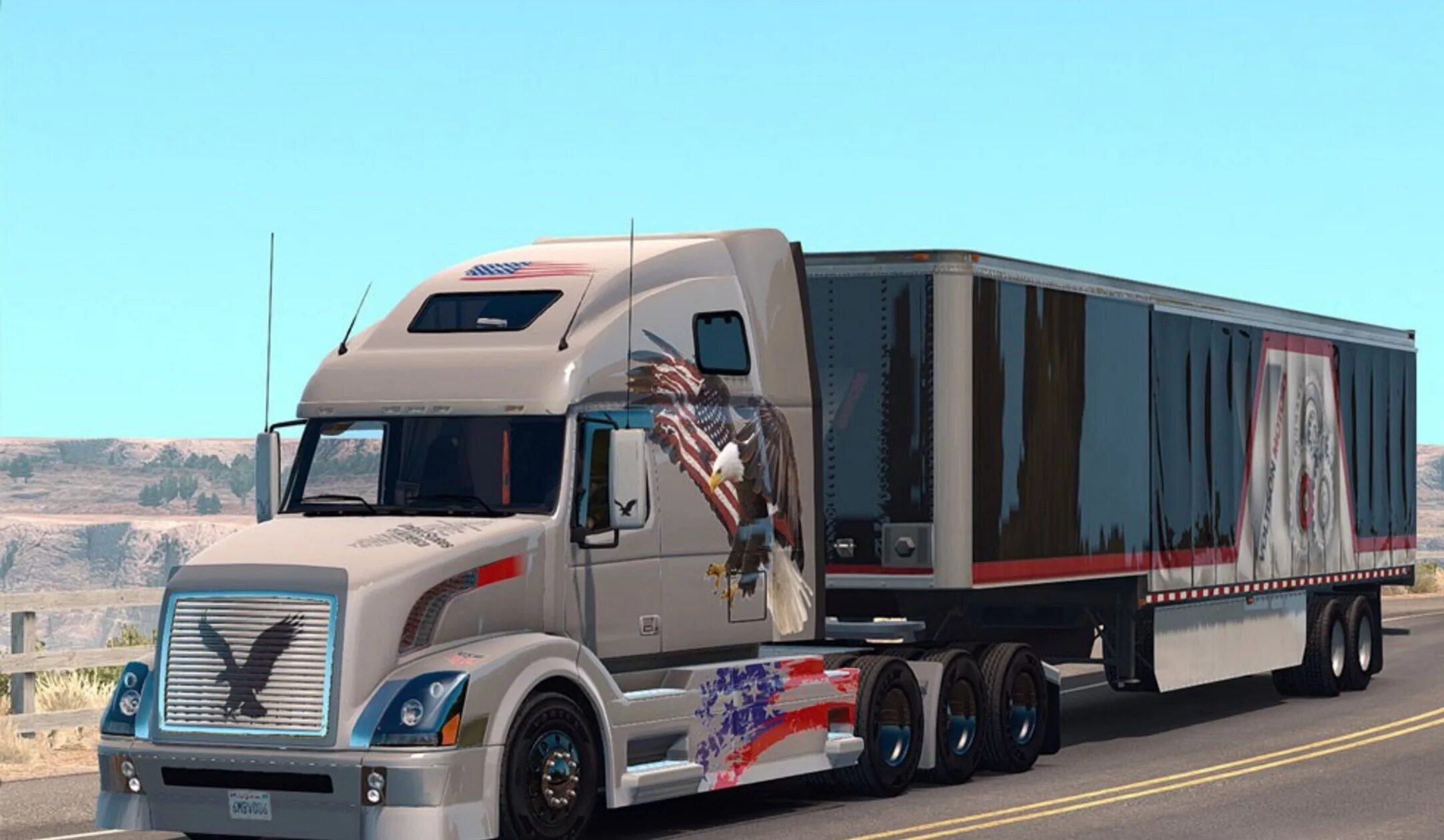 Атс вольво. Volvo VNL 670 Skin. Volvo VNL 670 USA. ATS Volvo VNL скин. Volvo VNL Aradeth ATS.