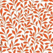 Seamless orange wild herbs pattern Векторный объект Stock Adobe Stock