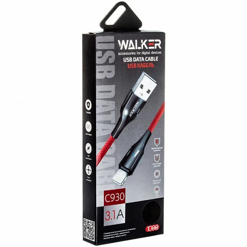 Walker type c. Коннектор &quot;walker&quot; c970 для micro usb. кабель usb &quot;walker&quot; c920 для type-c. кабель usb &quot;walker&quot; c920 для micro. кабель usb &quot;walker&quot; c720 для type-c с пружинами (2.4а), черный.