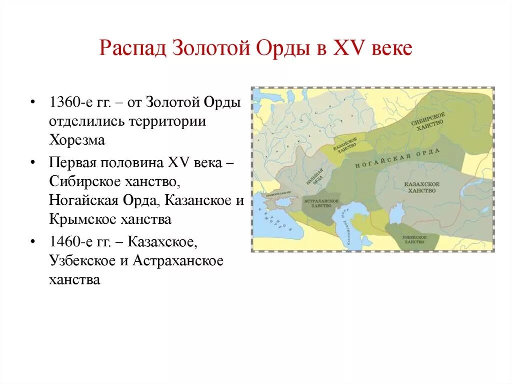 Государства распада золотой орды. Распад золотой орды карта 6 класс. Распад золотой орды в начале 15 века. На что распалась Золотая Орда. Карта распада золотой орды в 15 веке.