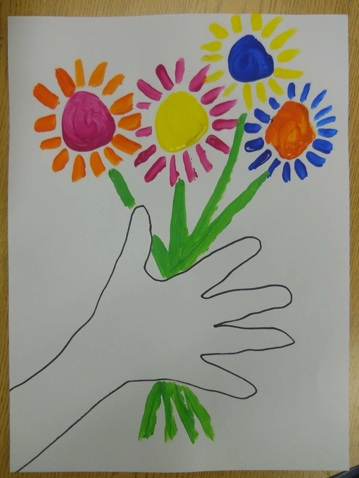 Цветы для рисования детям. Рисование цветы для мамы. Рисунки из ладошек. Ладошка рисунок. Рисование открытки 1 класс