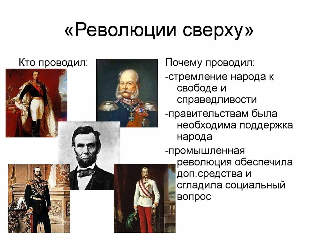 Революция относится к политике. Революция сверху в России. Революция сверху примеры. Революции сверху в России примеры. Революция снизу.