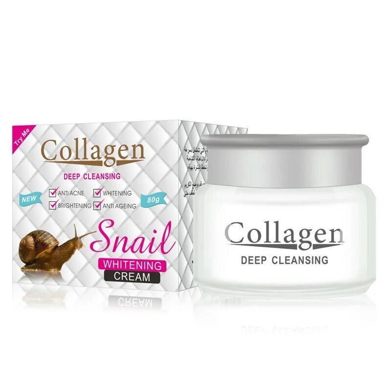 Коллаген улиток. Крем Collagen Deep Cleansing Snail. Крем Collagen Snail Whitening Cream. Крем для лица Collagen Deep Cleansing Snail Whitening. Крем улитка коллаген Китай.