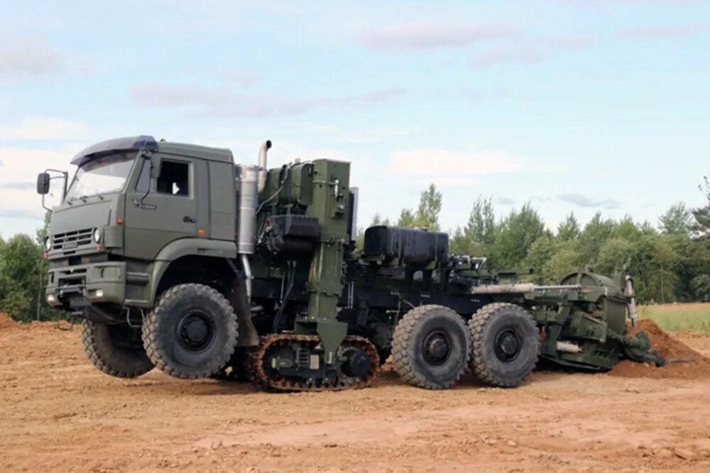 т 155 (пзм-2). пзм-2 на базе трактора т-155. 2 землеройные машины. инженерная машина пзм-2м. траншейный экскаватор пзм 2.