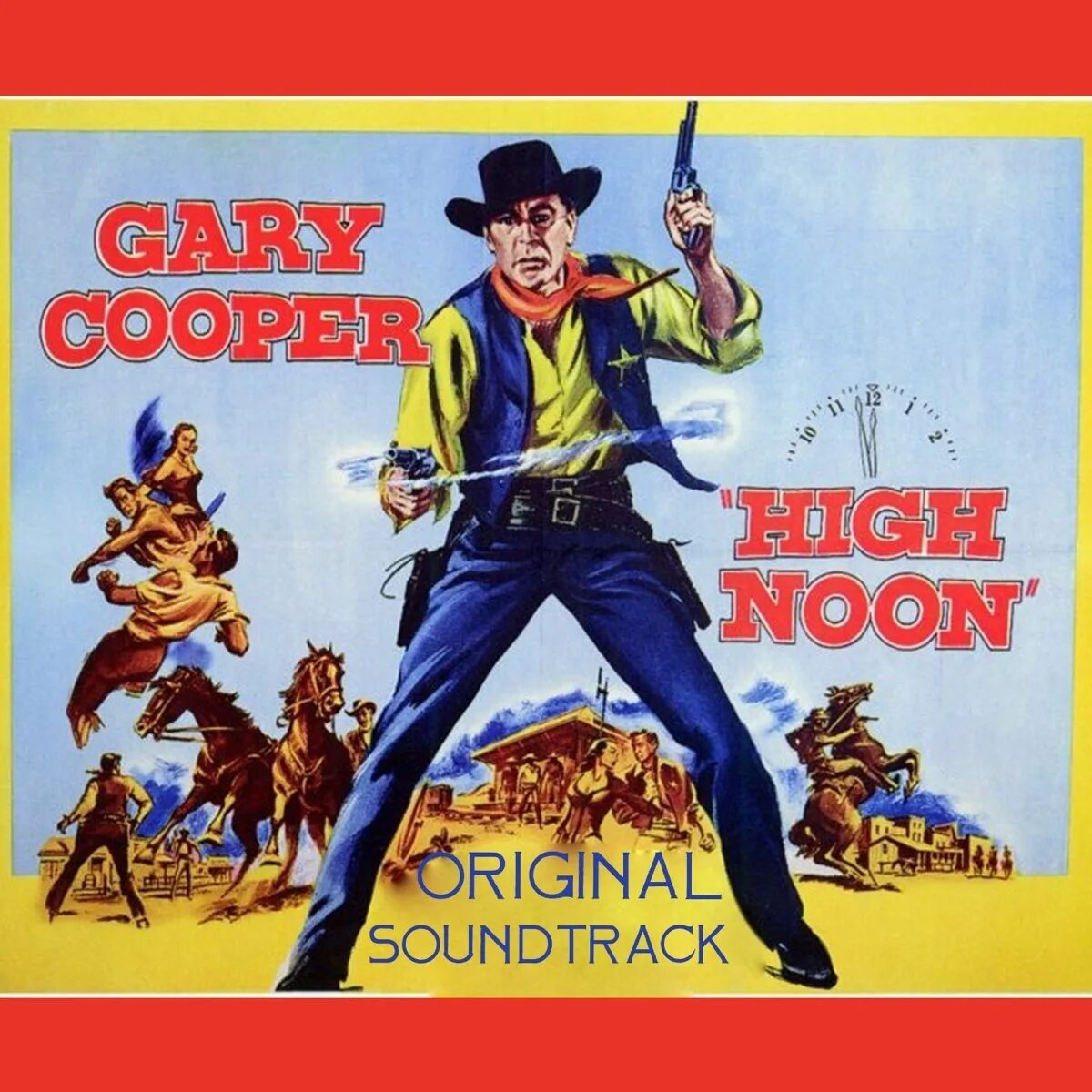 Ровно в полдень High Noon 1952 Постер. Gary Cooper High Noon. High noon yone