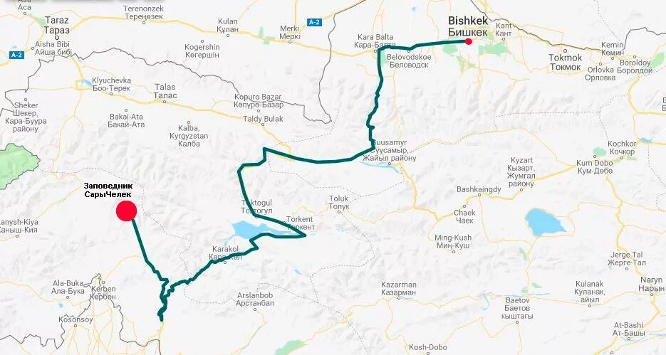 Расстояние тараз. Озеро Сары-Челек Киргизия на карте. Сары Челек Кыргызстан на карте. Озеро Сары Челек на карта Кыргызстана. Бишкек Сары Челек карта.