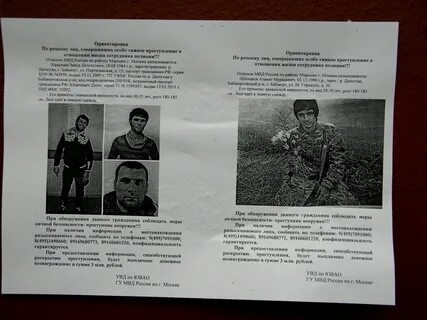 Меры розыска