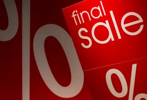 Sale has good