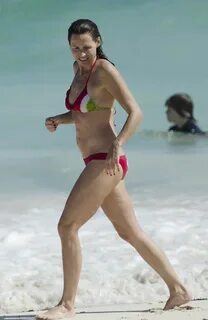 MINNIE DRIVER in Bikini at the Caribbean Beach - HawtCelebs