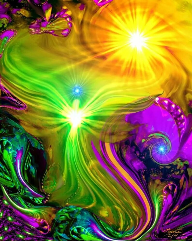 Яркое волшебство. Цветы фэнтези. Свет солнца. Цветы фэнтези. Яркое волшебство.