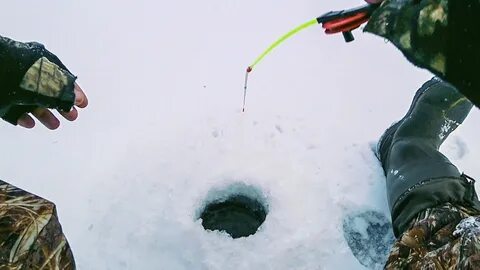 Ловим зимой видео