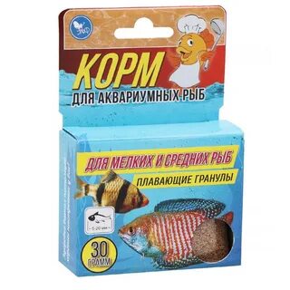 Корм для мелких рыб