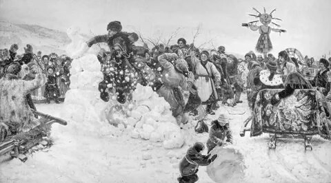 Суриков снежный городок