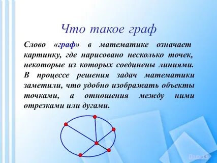 Графа в тексте