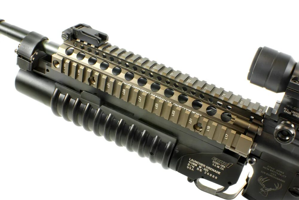 Цевье Daniel Defense. DD mk18 Ris II. Mk18 цевье. Mk18 m203.