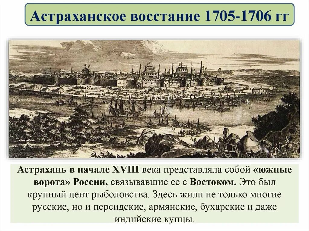 Основные события и итоги астраханского восстания. Астраханское восстание 1705-1706 гг.. Восстание 1705 г в Астрахани. Астраханское восстание 1705-1706 при Петре 1. Восстание в Астрахани 1706.