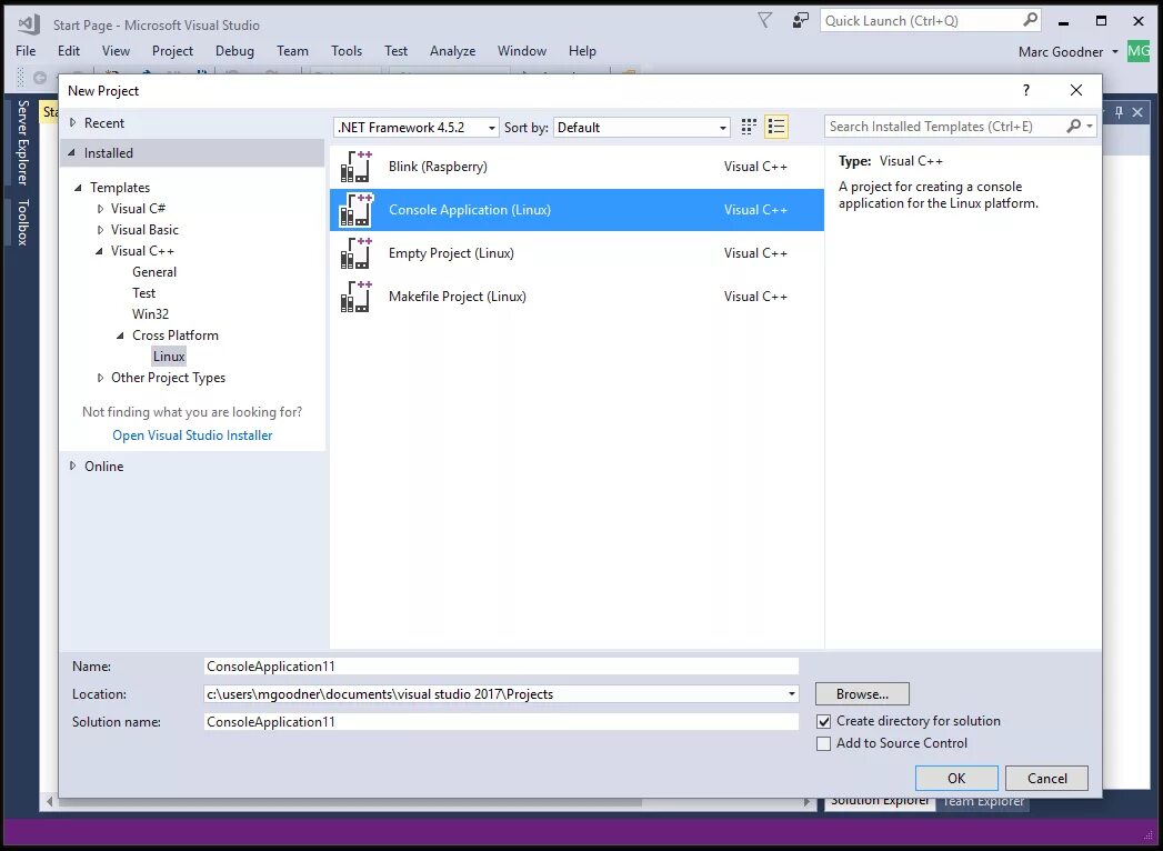 C visual studio installer. Visual studio linux. visual studio компилятор c. c++ линукс. console project visual studio c++.
