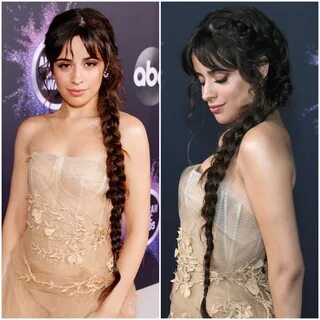 Braids styles for latinas Camila Cabello turns heads at the AMAs with stunn...